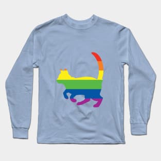 Pride Animals- Gay Cat Long Sleeve T-Shirt